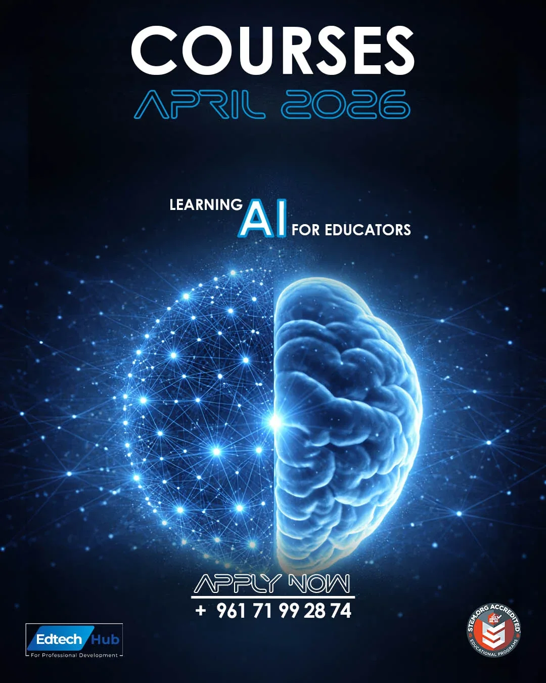 Learning AI for Educators course artwork