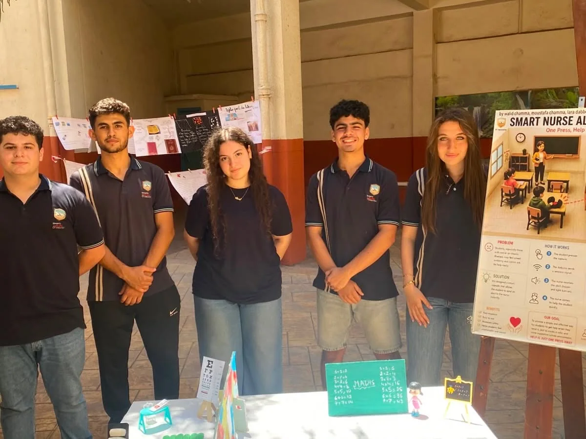 Students presenting a practical EdTech Hub project