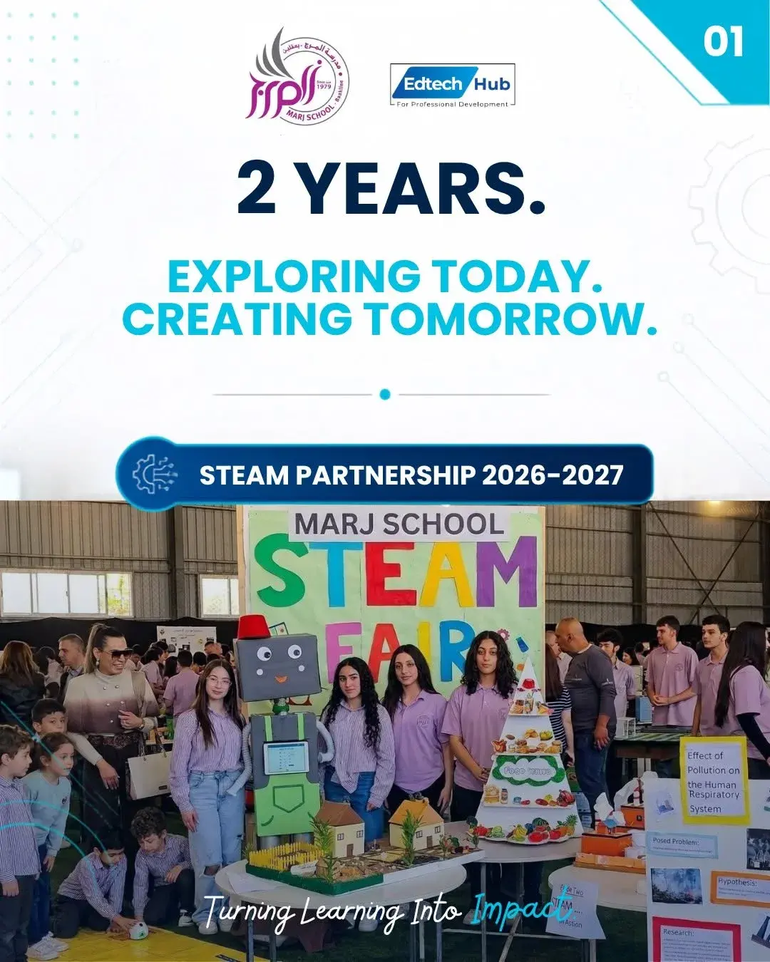 STEAM Partnership – Marj School Baakline 1