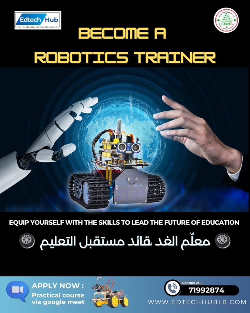 become a robotics trainer with edtechhub