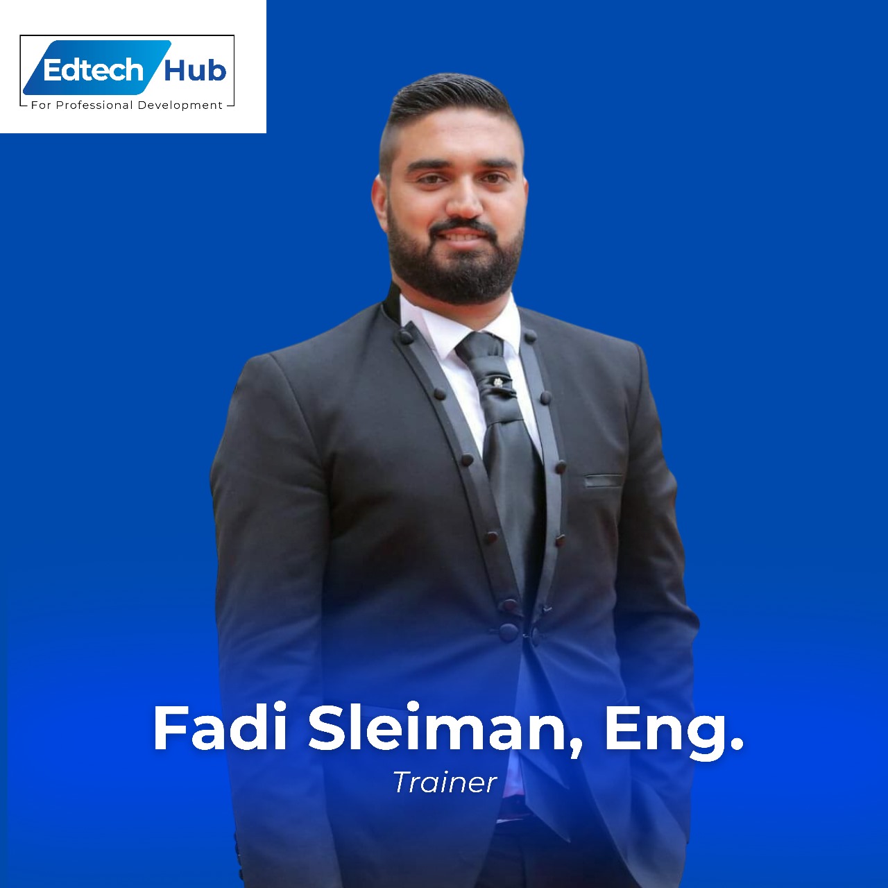 Fadi Sleiman, ICT educator and coding enthusiast at EdTechHub.