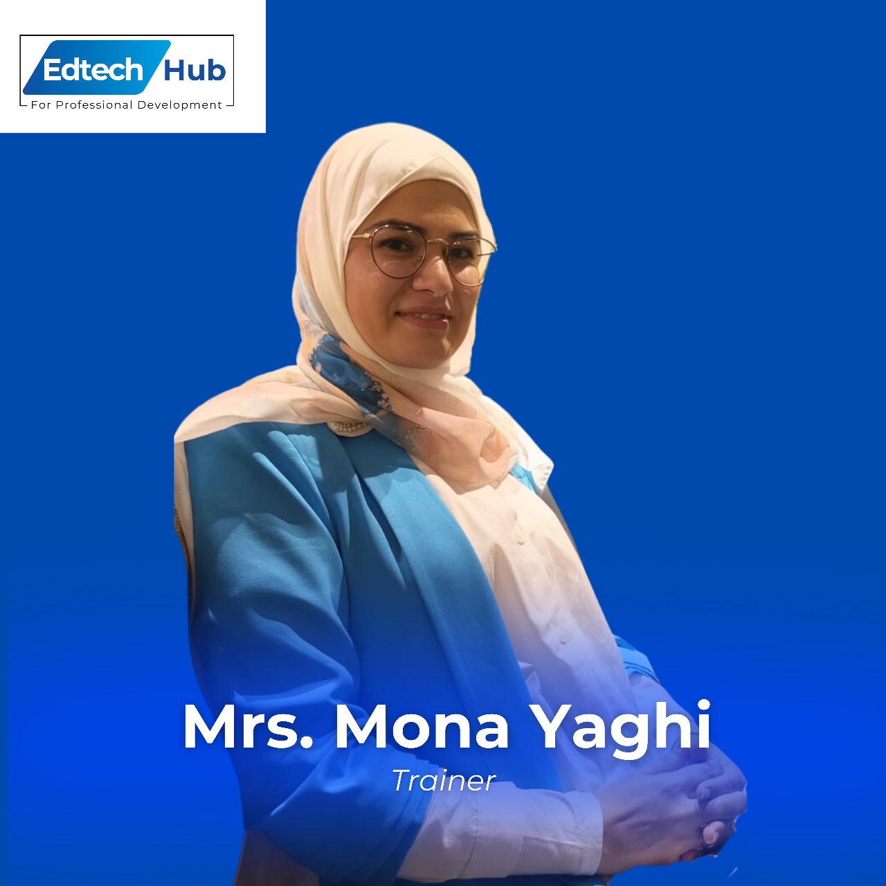 mona yaghi robotics trainer and coding expert at EdTechHub