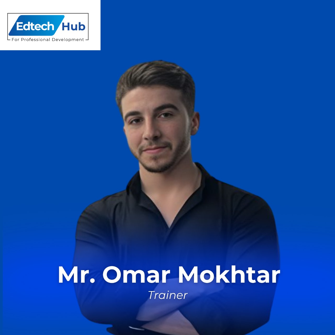 omar mokhtar robotics trainer and coding expert at EdTechHub