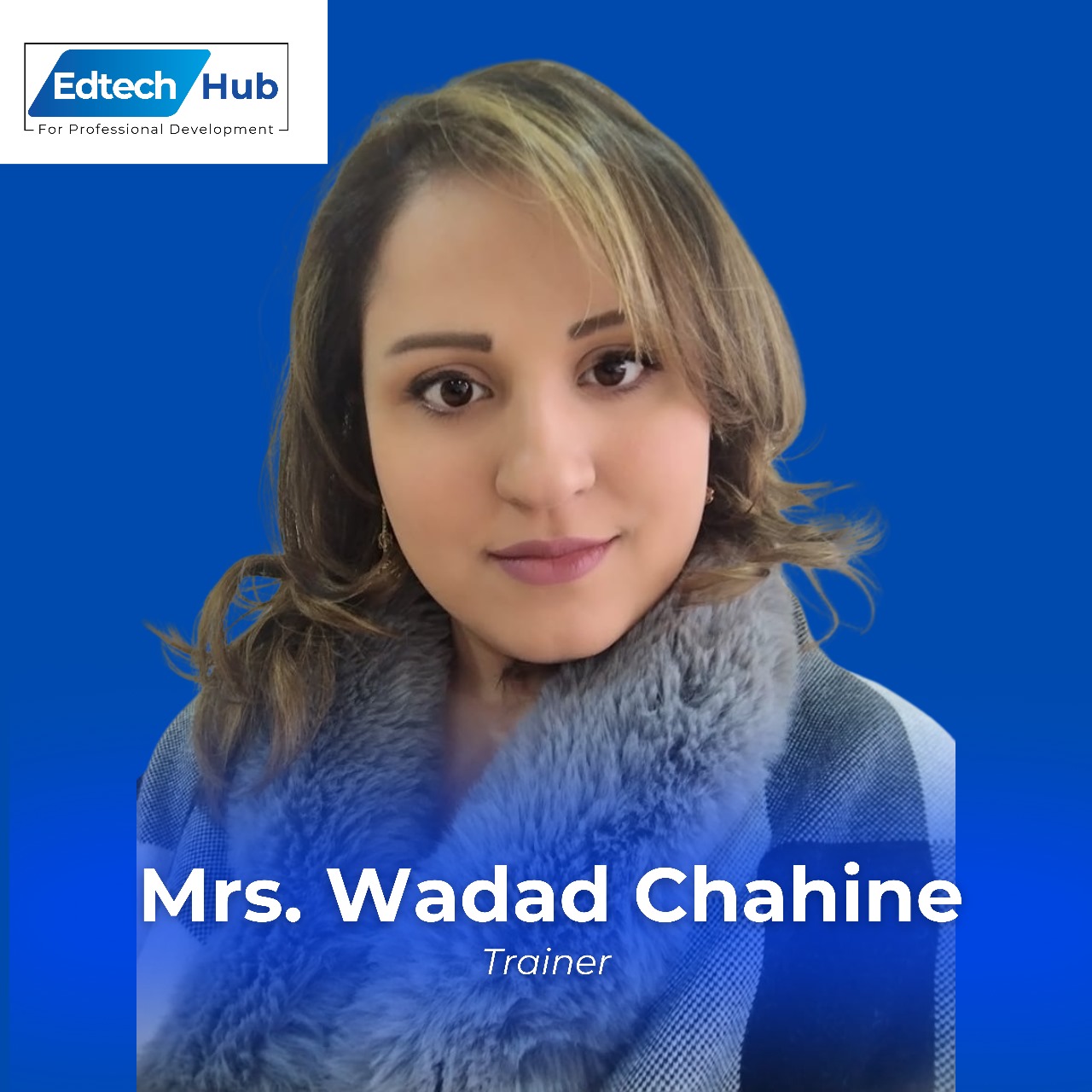 wadad chahine robotics trainer and coding expert at EdTechHub