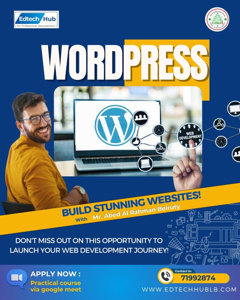 wordpress with edtechhublbb