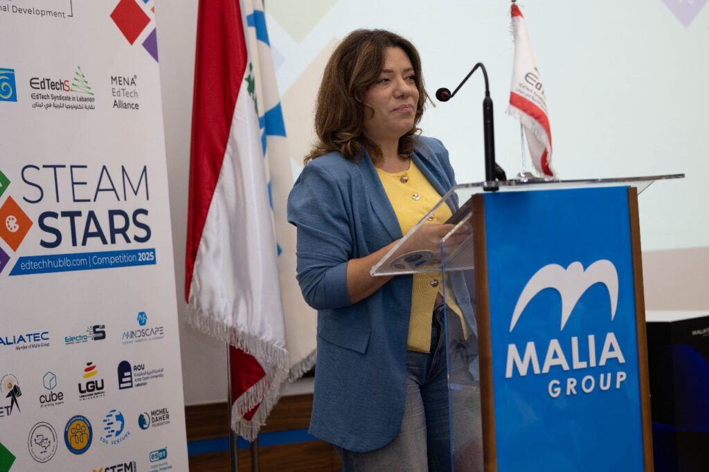 STEAM STARS Competition 2025 Award Ceremony at MaliaTec, Beirut with edtechhub lb