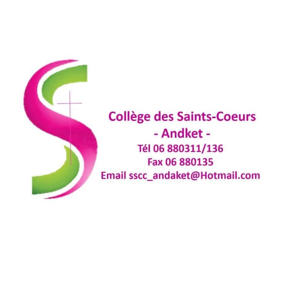 Logo du Collège des Saints-Coeurs Andket au Liban, établissement éducatif chrétien.