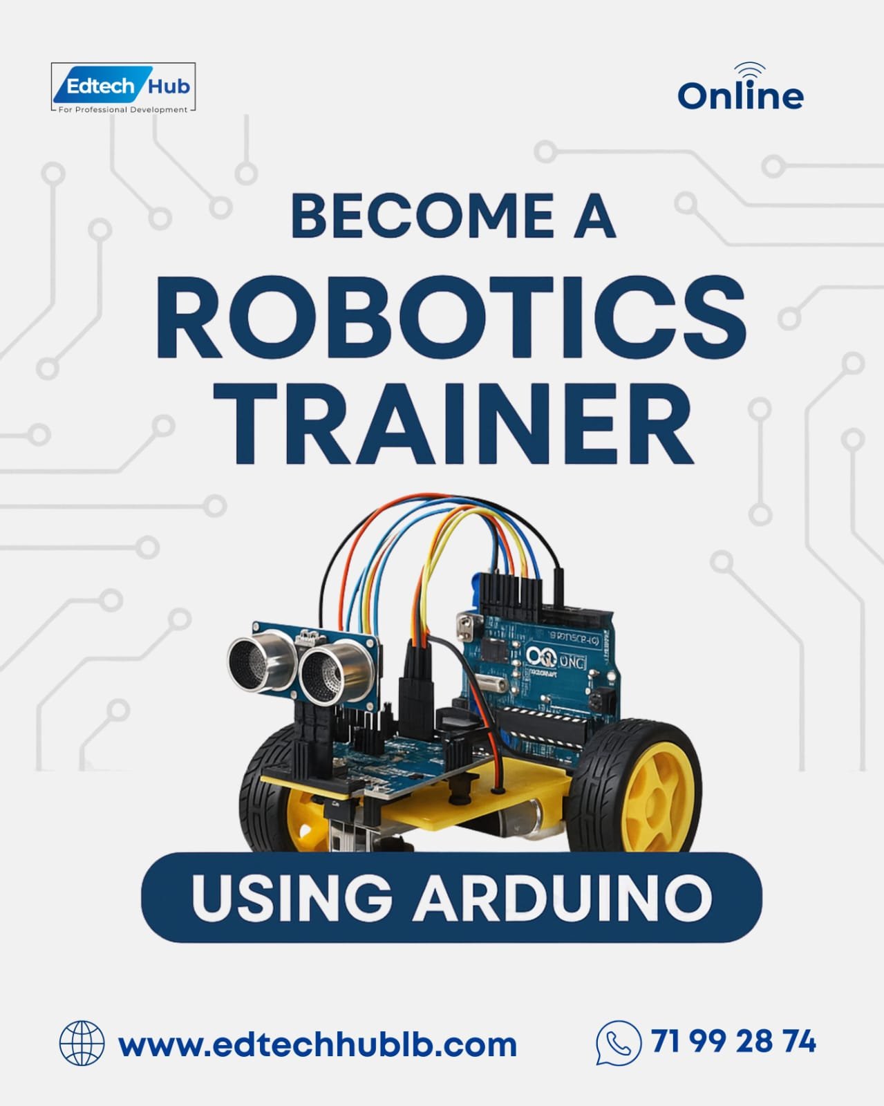 become robotics trainer with edtechhub